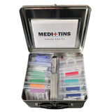 open Jumbo Dorm Room First Aid Kit Medical Kit for college students all contents